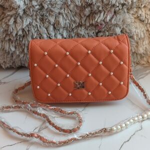 Coral Badgley Michka Quilted Crossbody Bag